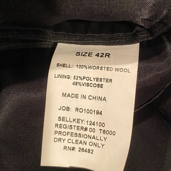 Murano Collezione 100% Wool  Coat Sports Jacket Size 42 Exclusive For Dillards - Picture 8 of 11